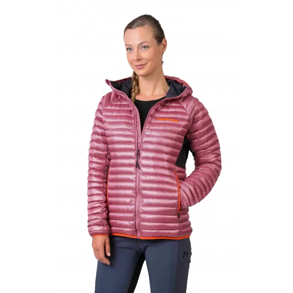  Ženska jakna HANNAH MANTIS HOODY SONČNO POLJUBLJENE KORALE 