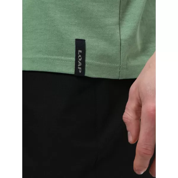  Moška majica s kratkimi rokavi LOAP BETLER CLM2416 ZELENA 