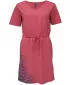 Obleka LOAP AURORA CLW2437 TEMNO ROZA