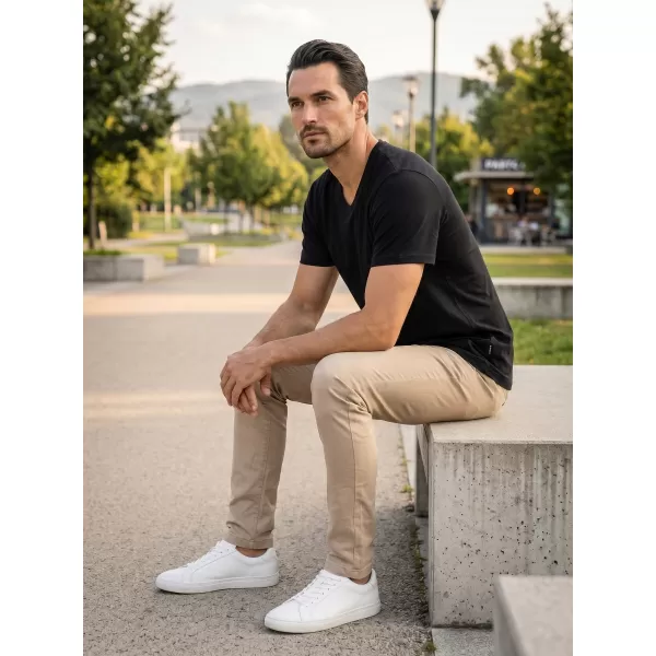  Moška majica s kratkimi rokavi SAM 73 FIDEL MT 844 ČRNA 