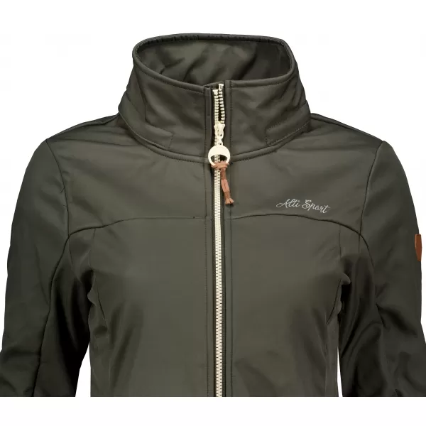  Ženski softshell plašč ALTISPORT CIARA KAKI 