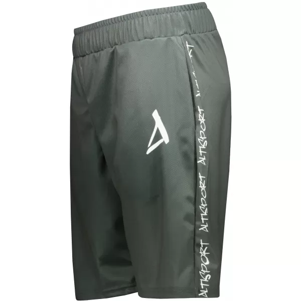  Moške premium funkcionalne kratke hlače ALTISPORT VOJ/ALM021KRA01 SIVA 