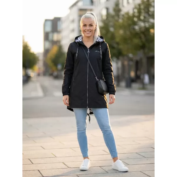  Ženski plašč ALTISPORT CHELSIE ČRNA 