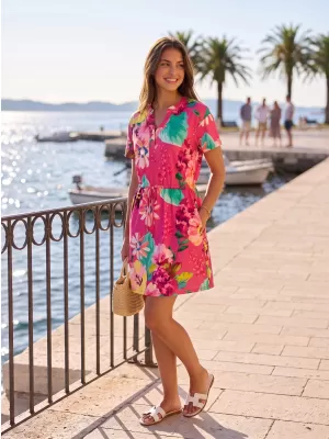 Obleka ALTISPORT CANDIS ROZA