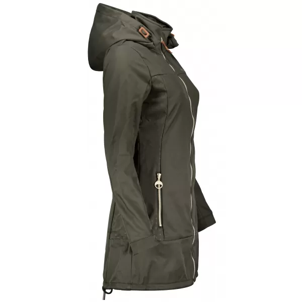  Ženski softshell plašč ALTISPORT CIARA KAKI 