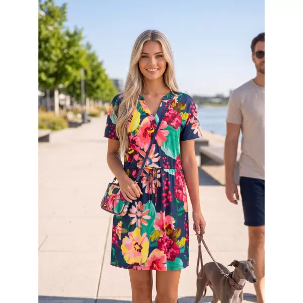  Obleka ALTISPORT CANDIS TEMNO MODRA 