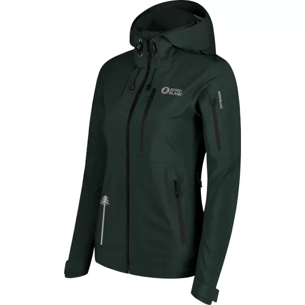  Ženska jakna NORDBLANC DESTINY NBSJL8017 TEMNO ZELENA 