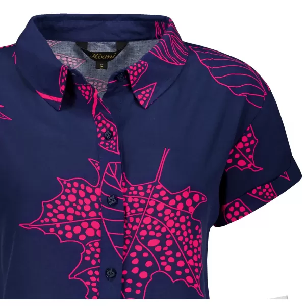  Ženska bluza KIXMI SARAH TEMNO MODRA 