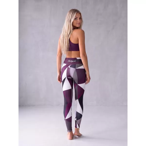  Ženske dolge premium pajkice ALTISPORT VOJ/ALW007LEG01 VIJOLIČNA 