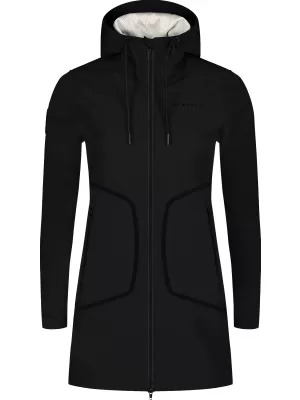 Ženski softshell plašč NORDBLANC HEAVENLY NBSSL8008 ČRNA