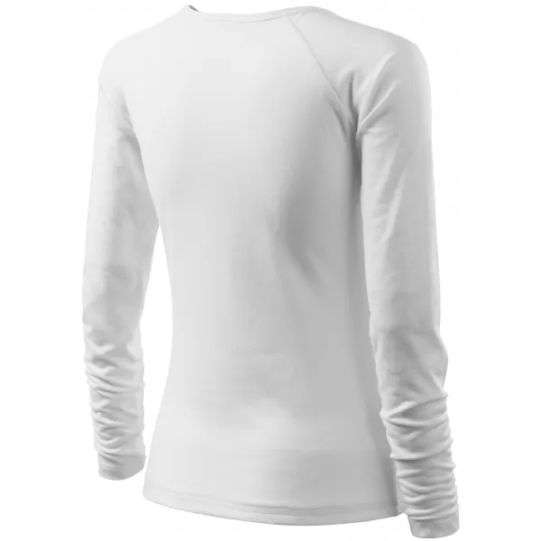  Ženska majica z dolgimi rokavi ALTISPORT NoPrint NP/ALW721 BELA 