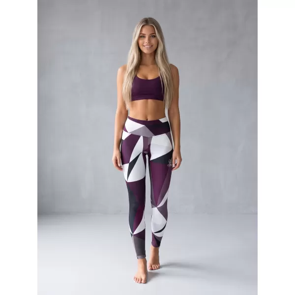  Ženske dolge premium pajkice ALTISPORT VOJ/ALW007LEG01 VIJOLIČNA 