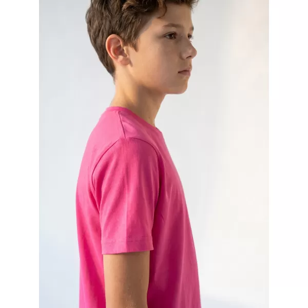  Otroška majica s kratkimi rokavi ALTISPORT NoPrint NP/ALK531 MAGENTA 