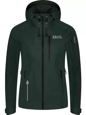 Ženska jakna NORDBLANC DESTINY NBSJL8017 TEMNO ZELENA