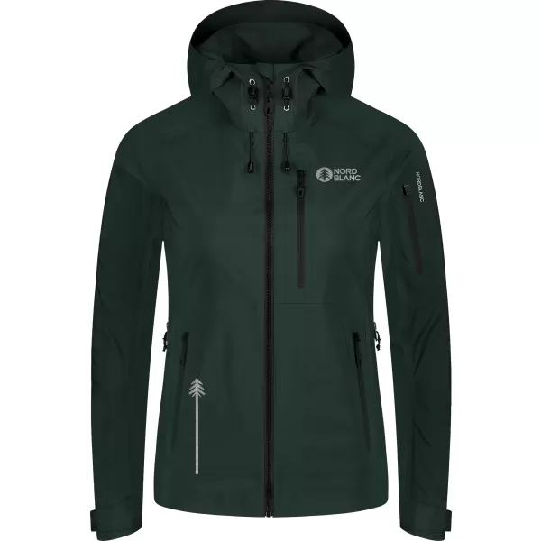  Ženska jakna NORDBLANC DESTINY NBSJL8017 TEMNO ZELENA 