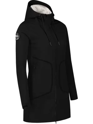 Ženski softshell plašč NORDBLANC HEAVENLY NBSSL8008 ČRNA