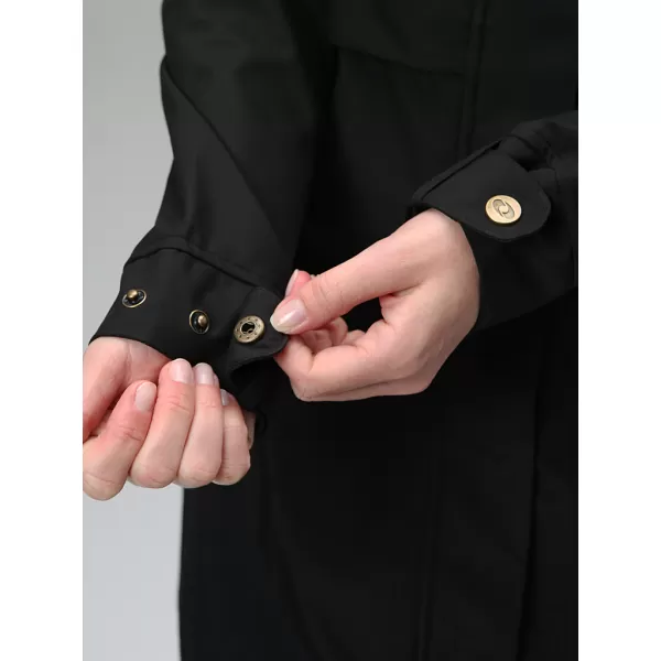  Ženski softshell plašč LOAP LACROSA SFW2401 ČRNA 