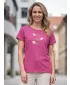 Ženska majica s kratkimi rokavi LOAP ASIKA CLW2459 ROZA