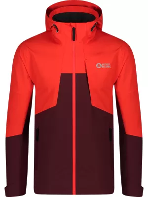 Moška jakna NORDBLANC PINE NBSJM8002 ORANŽNO ČRNILO