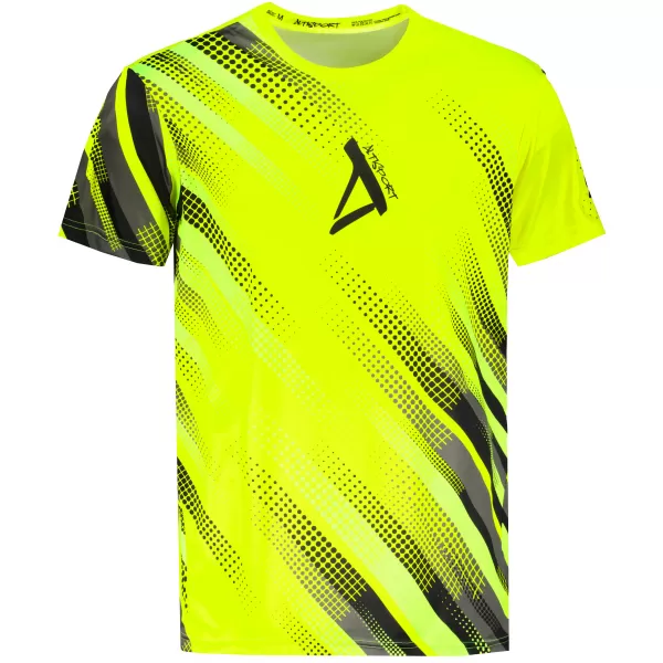  Moška funkcionalna premium majica ALTISPORT VOJ/ALM028TR01 NEON RUMENA 