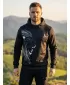 Moški vrhunski funkcionalni pulover ALTISPORT VOJ/ALM029MI01 ČRNA IN BEŽ