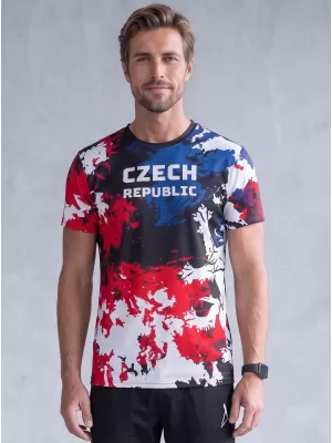 Moška premium funkcionalna majica s kratkimi rokavi ALTISPORT x CZE VOJ/ALM036TR01 MADEŽI
