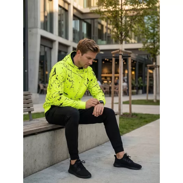  Moški vrhunski funkcionalni pulover ALTISPORT VOJ/ALM034MI01 NEON RUMENA 
