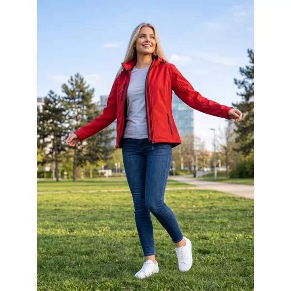  Ženska softshell jakna ALTISPORT NoPrint NP/ALW125 RDEČA 