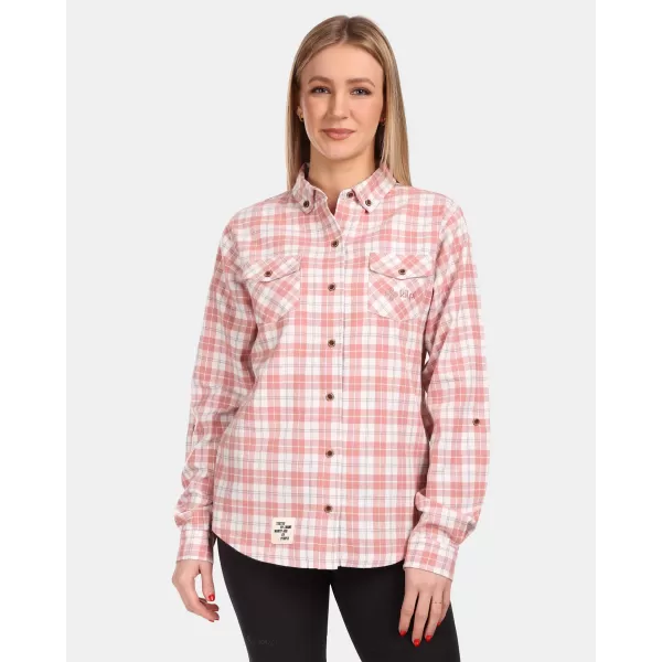  Ženska srajca KILPI FLANNY-W VL0370KI ROZA 