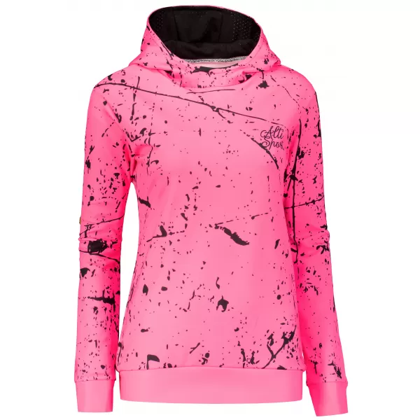  Ženski vrhunski funkcionalni pulover ALTISPORT VOJ/ALW034MI01 NEON ROZA 