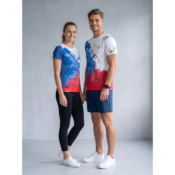  Moška premium funkcionalna majica s kratkimi rokavi ALTISPORT x CZE VOJ/ALM032TR01 LEV 