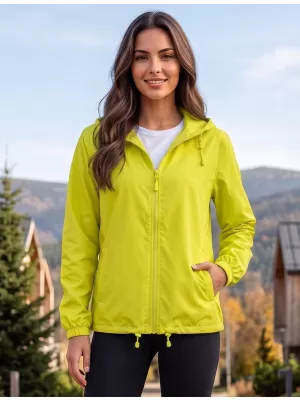 Unisex vetrovka ALTISPORT NoPrint NP/ALU425 NEON RUMENA