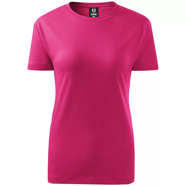  Ženska majica s kratkimi rokavi ALTISPORT NoPrint NP/ALW331 MAGENTA 