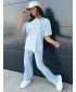 Tralna obleka DSTREET BLISES AY1040 MODRO