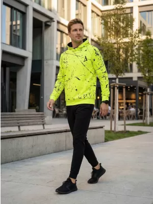 Moški vrhunski funkcionalni pulover ALTISPORT VOJ/ALM034MI01 NEON RUMENA