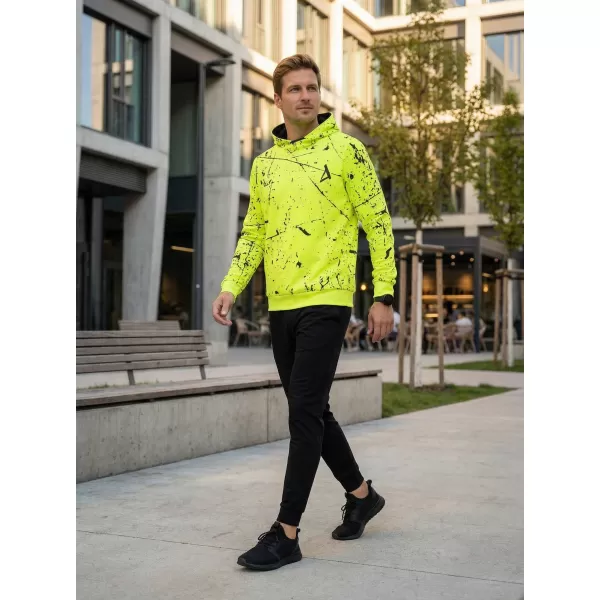  Moški vrhunski funkcionalni pulover ALTISPORT VOJ/ALM034MI01 NEON RUMENA 