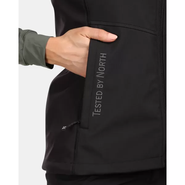  Ženski softshell telovnik KILPI SOIL-W VL0113KI ČRNA 