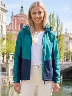 Ženska jakna ALTISPORT NoPrint NP/ALW935 SMARAGDNO