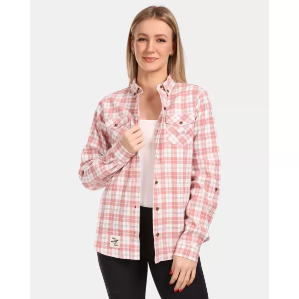  Ženska srajca KILPI FLANNY-W VL0370KI ROZA 