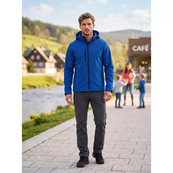  Moška softshell jakna ALTISPORT NoPrint NP/ALM225 KRALJEVSKO MODRA 