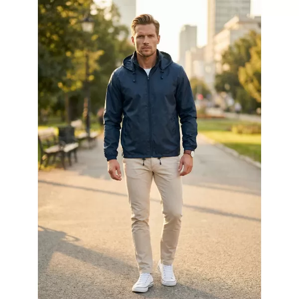  Unisex vetrovka ALTISPORT NoPrint NP/ALU425 MORNARSKO MODRA 
