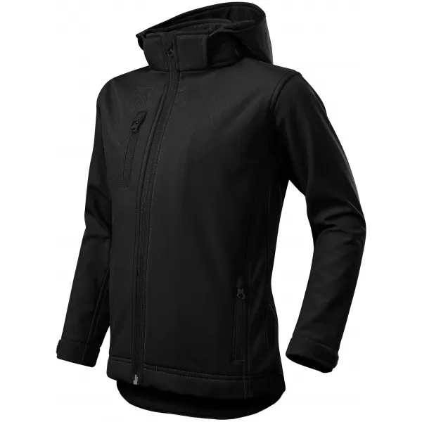  Otroška softshell jakna ALTISPORT NoPrint NP/ALK535 ČRNA 