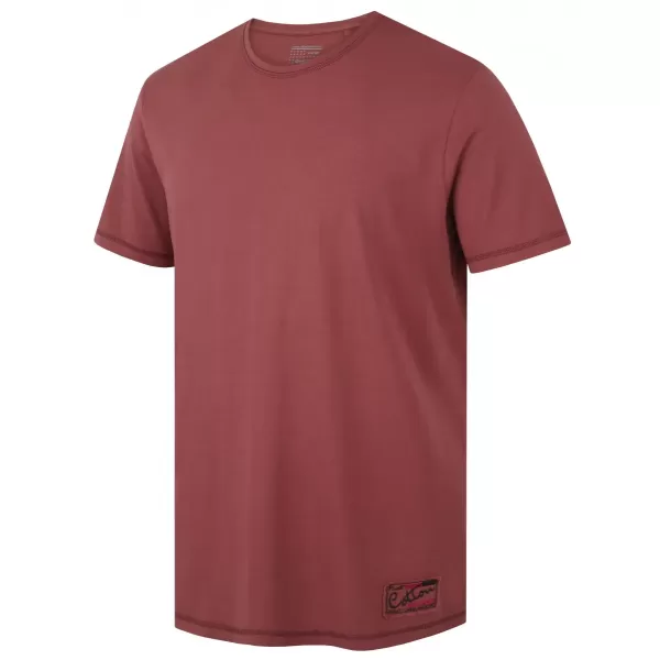  Moška majica s kratkimi rokavi HUSKY TEE BASE M TEMNO BORDO 