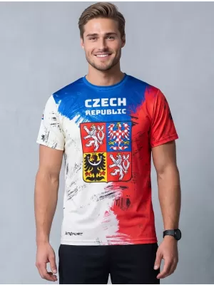 Moška premium funkcionalna majica s kratkimi rokavi ALTISPORT x CZE VOJ/ALM032TR01 ZNAČAJ