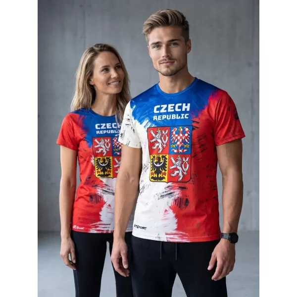  Moška premium funkcionalna majica s kratkimi rokavi ALTISPORT x CZE VOJ/ALM032TR01 ZNAČAJ 