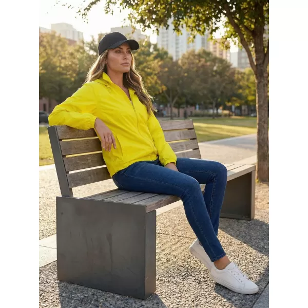  Unisex vetrovka ALTISPORT NoPrint NP/ALU425 NEON RUMENA 