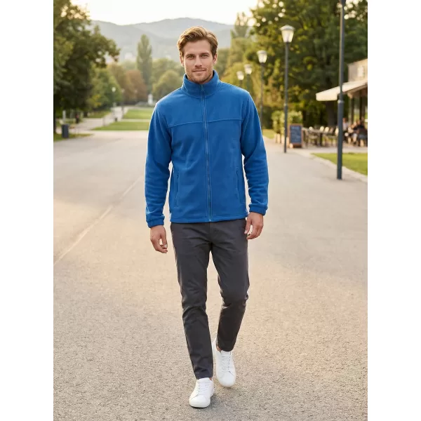  Moški pulover iz flisa ALTISPORT NoPrint NP/ALM105 AZURNO MODRA 
