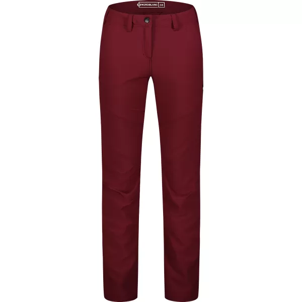  Ženske hlače NORDBLANC SHINING NBSPL8045 BORDO 