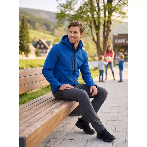  Moška softshell jakna ALTISPORT NoPrint NP/ALM225 KRALJEVSKO MODRA 