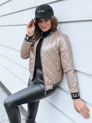 Ženska jakna DSTREET BASEBALL TY2563 KARAMELA